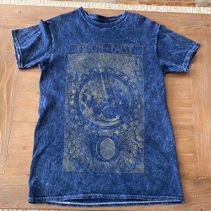Dark Blue Graphic Tee